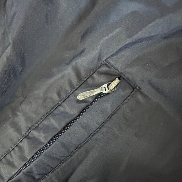 Vintage Nike blue and gray Full Zip Up Windbreaker jacket men's size XL - Picture 4 of 11
